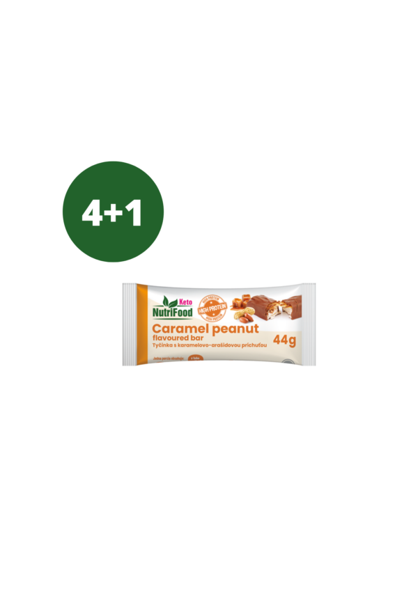 Karamelovo-arašídová tyčinka v mléčné čokoládě 4+1 ZDARMA - Image 2