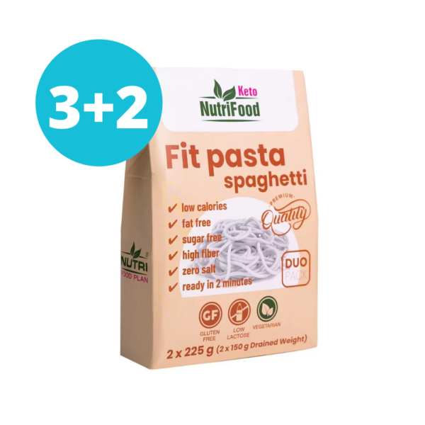 Špagety Fit Pasta Duopak 3+2 ZDARMA