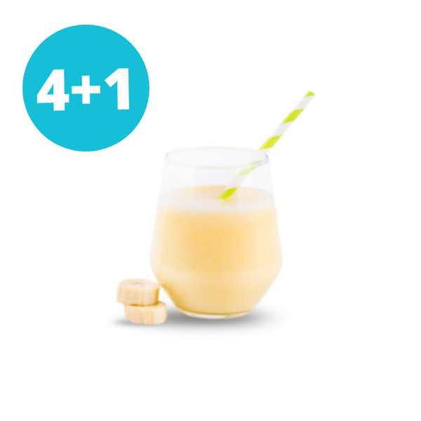 Koktejl s banánovou příchutí 4+1 ZDARMA - Image 2