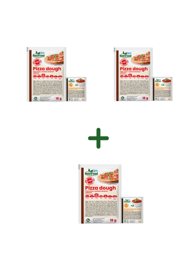 Pizza těsto a rajčatová omáčka 2+1 ZDARMA