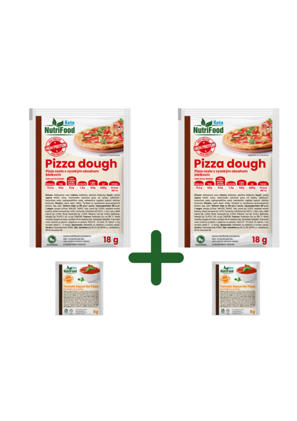 Pizza těsto a rajčatová omáčka 1+1 ZDARMA